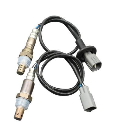 Srutueo 2Pcs Oxygen O2 Sensor 1 & 2 for 04-07 2008 2009 Prius 1.5L Upper+Lower