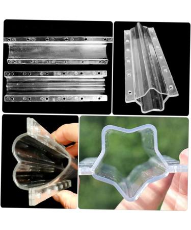 Balacoo 6 Pcs Shaped Growth Mold Heart Silicone Molds Cucumber Growth Bouillon Plastic Child Plant Chocolate Transparent Colorx3pcs 20x6.5cmx3pcs - Buy Online on GoSupps.com