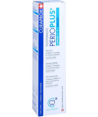 CURAPROX Perio Plus+ Support Toothpaste 75 ml - Optimal Oral Care for Healthier Gums | International Shipping Available - Buy Online on GoSupps.com