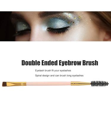 Double Ended Eyebrow Brush for Perfect 3D Eyebrow Makeup | Angled Brush for Powders & Waxes - International Shipping Available - Buy Online on GoSupps.com