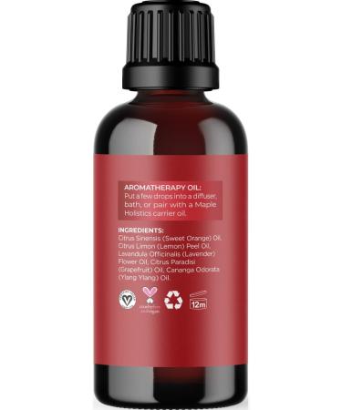 Uplift Aromatherapy Essential Oil Blend - Calming Citrus Oils for Home & Travel Diffusers - Buy Online on GoSupps.com