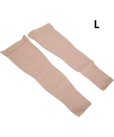 Breathable Compression Stockings for Varicose Veins | Gradient Calf & Foot Compression (L) - Improve Circulation & Comfort - Buy Online on GoSupps.com