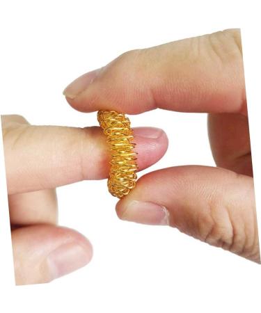 Buy Gatuida 36 StK Finger Massage Roller - Spiky Vibrating Rings for Kids | Stress Relief Acupressure Toys - Buy Online on GoSupps.com