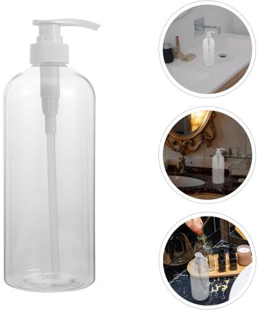 FRCOLOR 3pcs Lotion Press Bottle Pump Shampoo Bottle Empty Pump Dispenser Shampoo Bottles Refillable Portable Liquid Dispenser Refillable Liquid Soap Bottle Pet Blank White Travel - Buy Online on GoSupps.com