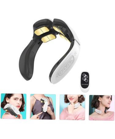 Partykindom Neck Massage Device Set - Electric Massage Strap & Globe - Deep Tissue Neck Pad for Office & Home - Durable ABS - Relaxation & LongeVity - Buy Online on GoSupps.com