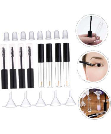 SKISUNO 1 Set Empty Eyelashes Mascara Wands with Tube Mini Lip Gloss Bottles Eyelash Mascara Tube Dispenser Bottles Lip Gloss Tubes Dispenser Tubes Mascara Bottles Mascara Applicator - Buy Online on GoSupps.com