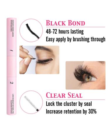 Lash Bond and Seal | Long Lasting Waterproof Eyelash Glue for Extensions | Cluster & Individual Lash Glue - Buy Online on GoSupps.com