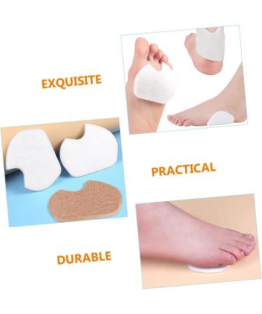 FOMIYES 30 Pairs Forefoot Metatarsal Pads for Women - Reusable High Heel Comfort Stickers - Soft Wool Felt Neuroma Support for High Heels - Buy Online on GoSupps.com