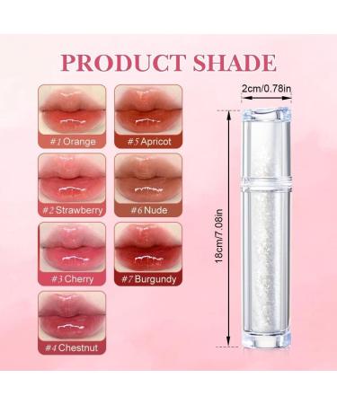 YINGA Ice Water Lip Gloss Tinted Lip Oil with Moisturizing Jelly NonStick Moisturizing Lip Tint for Shiny Finish Long Lasting Plumping Effect Natural Beauty04 - Buy Online on GoSupps.com