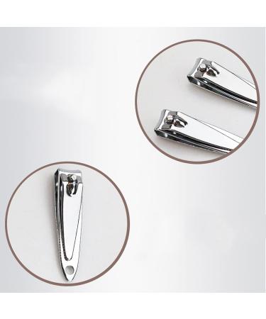 UNbit Nail Clipper 2-Piece Nail Clippers Glossy Nail Scissors Professional Manicure Clippers Stainless Steel Nail Tools - Buy Online on GoSupps.com