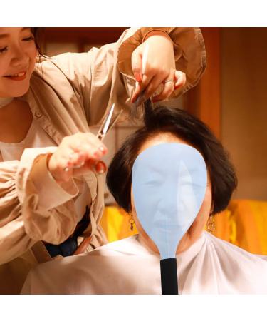HEALLILY Shaper Hairspray Hairspray Face Cover Handheld Face Baffles Transparent Salon Hairdressing Hairspray Eyes Face Protector for Home Barber Shop 2pcs (Random Color) - Buy Online on GoSupps.com