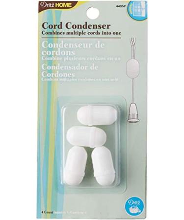 Dritz Home 44352 Cord Condensers White (4-Piece) - Cable Management Solution - Buy Online on GoSupps.com