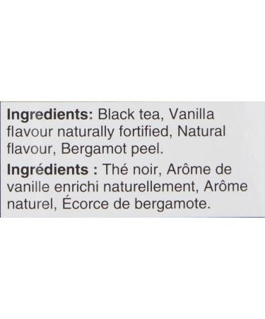 Twinings Earl Grey Creamy Vanilla Individually Wrapped Tea Bags | Black Tea with Vanilla & Bergamot Citrus | 20 Count (Pack of 6) | Enjoy Hot or Iced Earl Grey Creamy Vanilla 20 Count (Pack of 6) - Buy Online on GoSupps.com