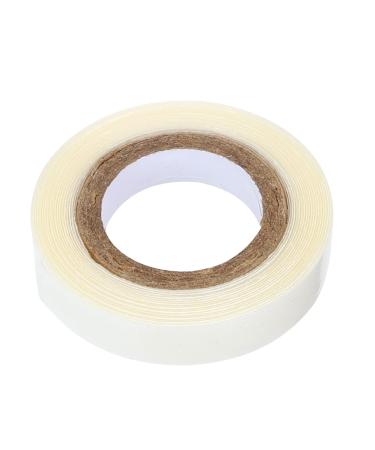 MAGICLULU 1 Roll Wig Film Lace Hair Tape Hair Extensions Tape Clear Hair Ties Crystals and Gemstones Hair Ties for Womens Hair Womens Wigs Glue Real Hair Women's White Double Sided Tape 5x5cm White