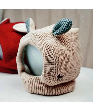 Quiet Ears for Dogs Dog Snood Warm Dog Ears Cover Noise Protection for Anxiety Relief & Calming Pet beige - Buy Online on GoSupps.com