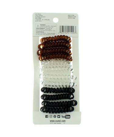 Scunci Dent-Free Hair Ties & Spirals - 12 Pack for No-Snag Hold - Buy Online on GoSupps.com