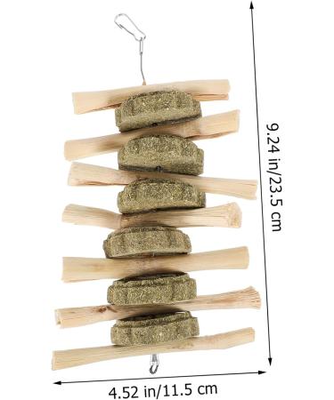 BESPORTBLE Rabbit Chew Snack for Teeth Parrots Biting Playthings Small Pet Chew Snack - Buy Online on GoSupps.com