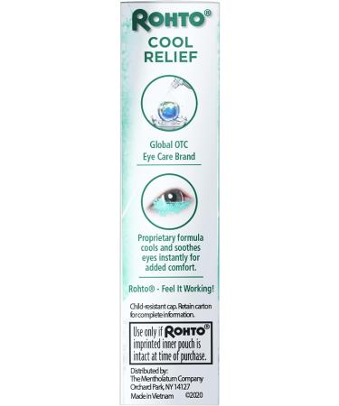 Buy Rohto Cool Relief Redness Relief Eye Drops - 0.4 fl oz Pack of 3 | Fast International Shipping - Buy Online on GoSupps.com
