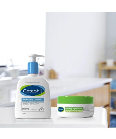 Cetaphil Gentle Skin Cleanser 473ml - Face & Body Wash for Normal to Dry Sensitive Skin with Niacinamide & Glycerin - Soap-Free Formula - Buy Online on GoSupps.com