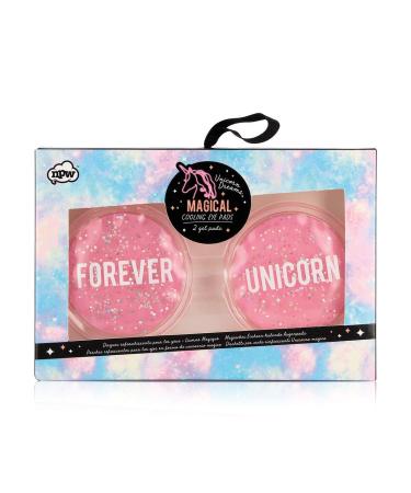 NPW Unicorn Reusable "De Puff" Cooling Gel Eye Pads 2 Count Cooling Eye Pads