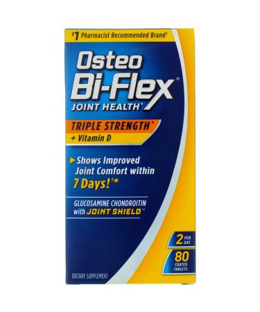 Osteo Bi-Flex Triple Strength + Vitamin D Coated Tablets 80 ea
