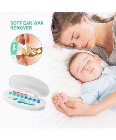 OUTTEEY Spiral Ear Wax Removal - Safe Silicone Earwax Remover with 16 Tips - Buy Online on GoSupps.com