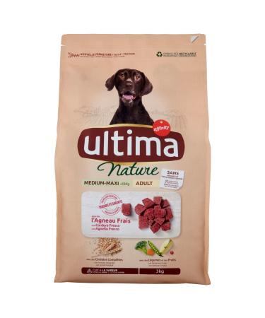 Ultima Nature Adult Medium/Maxi Lamb Dog Food - 3 kg