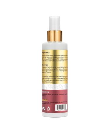 Hair Protectant Coconut Thermal Spray - Paraben & Dye Free Heat Protection for Daily Care - Buy Online on GoSupps.com