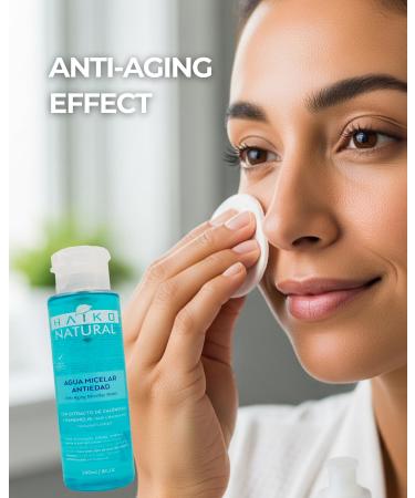 HAIKO NATURAL Anti-Aging Micellar Water with Calendula Hamamelis Marigold & Hazel Extract. Cleanses Hydrates & Tones. Boosts Collagen & Softens Skin. For All Skin Types - 8 FL.OZ / 240 mL - Buy Online on GoSupps.com