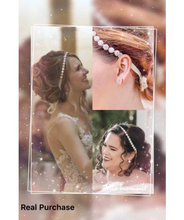 Oriamour Crystal Wedding Headband - Rhinestone Bridal Hair Accessories in Silver - Buy Online on GoSupps.com