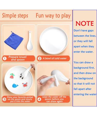 IRWPITW Magical Water Painting Pens for Kids - 8 Colors Magic Drawing Pen Bundle with Floating Ink Drawings Set - Fun Tattoo Water Marker Gifts for Boys and Girls - Buy Online on GoSupps.com