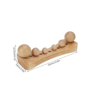 PSOAS Muscle Release Tool - 6 Massage Heads for Deep Tissue Relief & Relaxation | Trigger Point & Wood Therapy Massage Device - Buy Online on GoSupps.com