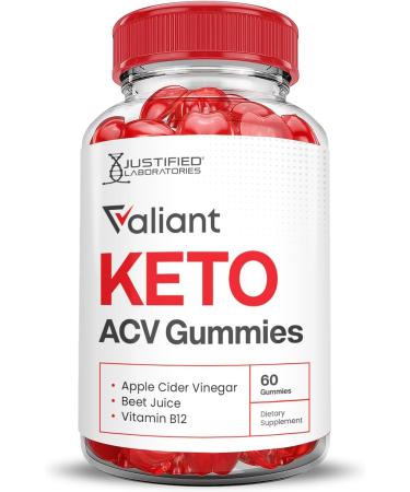 (5 Pack) Valiant Keto ACV Gummies Advanced Formula 1000MG Valant Keto Gummies Apple Cider Vinegar Formulated with Pomegranate Beet Juice Powder B12 Vegan Non GMO 300 Gummys - Buy Online on GoSupps.com