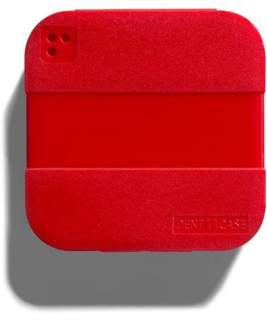 DENTiCASE Red Hygienic Storage Box - Patented 1 Piece | International Shipping Available - Buy Online on GoSupps.com