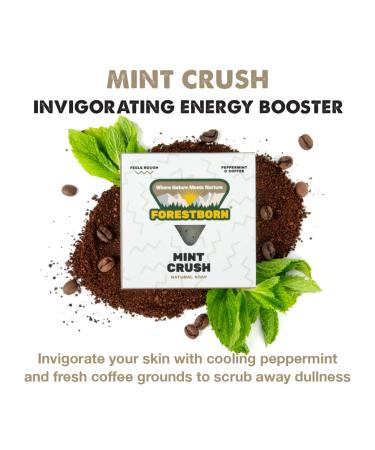 All Natural Premium Quality Mint Crush Bar Soap - Rough Texture 5 oz | Nurturing Nature - Buy Online on GoSupps.com