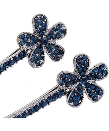 Women Alloy Hair Clip Vintage Hair Pins Rhinestone Barrettes Flower Bobby Pins Hair Care Tools Beauty Accessories For Female Girls Style4 - Buy Online on GoSupps.com