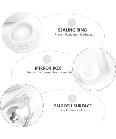 Colored Contact Lenses Travel Case Kit - Portable Plastic Holder & Duplex Box for Easy Lens Storage - Buy Online on GoSupps.com