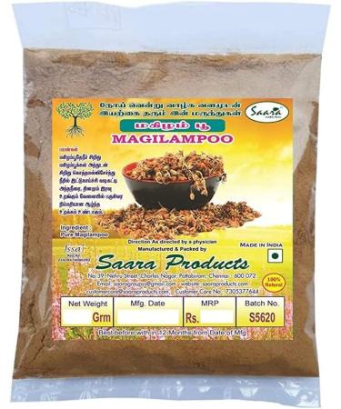VIVA MagilamPoo Flower Powder/Spanish cherry Flower Powder 400g (Pack of 4 x 100g)