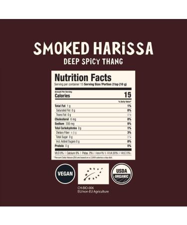 HLTHPunk Harissa Chili Paste - Traditional Tunisian Spread for Cooking - Non-GMO, Vegan, Gluten-Free, Spicy Red Pepper Hot Sauce - 2 Pack - Buy Online on GoSupps.com