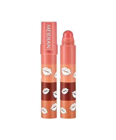 Bosuya 4in1 Velvet lipstick 4 colors matte lipstick & lip liner lip balm colored water resistant long lasting