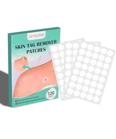 Skin Tag Removal Stickers Patches 120 PCS Mole Remover Treatment Patches Wart Removal Patches
