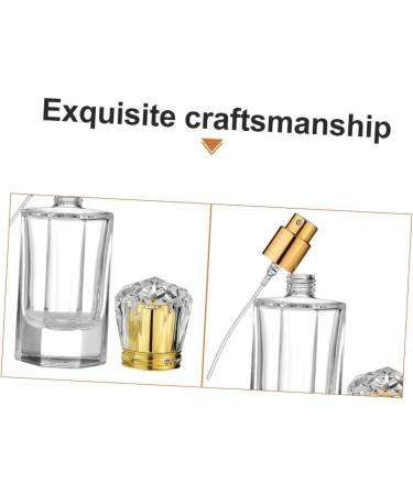 minkissy 1pc Perfume Refillable Perfume Portable Water Sprayer Cosmetic Container Scent Spray Bottle Refillable Mist Sprayer Travel Sprinkler Empty Bottle Glass - Buy Online on GoSupps.com