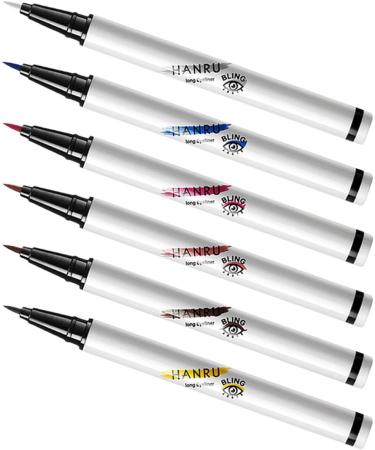 Healvian 18 Pcs Liquid Eyeliner Pink Eyeliner Lasting Eyeliner Ultra-fine Felt-tip Eyeliner Eye Makeup Abs - Buy Online on GoSupps.com