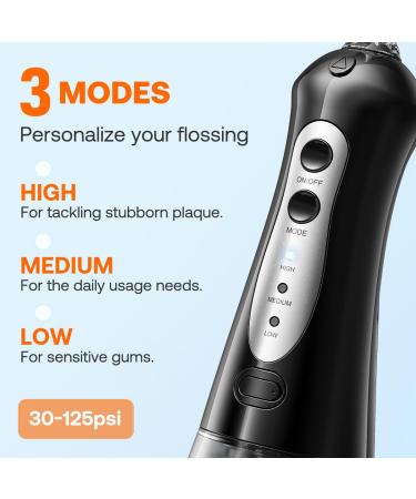 Buy Bitvae Cordless Water Flosser for Teeth 6 Jet Tips 3 Modes Ultra-Fine Stream Easy to Use - Optimal Oral Care Solution - Buy Online on GoSupps.com