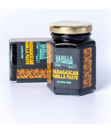 Vanilla Mart Madagascan Bourbon Vanilla Paste - Alcohol Free Powder 110g