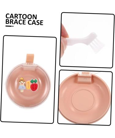 Buy Gatuida Container Prostheses Storage Box - Pink Retainer Case for Aligners & Invisalign - 10x8.4x2.7cm - Durable & Stylish Storage Solution - Buy Online on GoSupps.com
