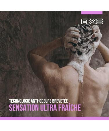 AX - Provocation 5in1 Men's Shower Gel - 24h Moisturizing - 87% Natural Ingredients - Coconut & Black Pepper Fragrance - 400 - Buy Online on GoSupps.com