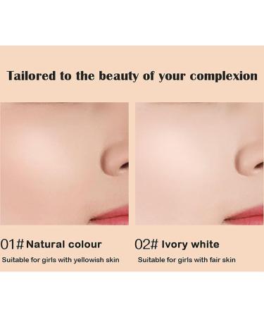 Wonderninelife Beauty Cream Whalegrass Air Cushion CC Cream Beauty Linasi Clear Cover Beauty Cream (Ivory white-A) - Buy Online on GoSupps.com