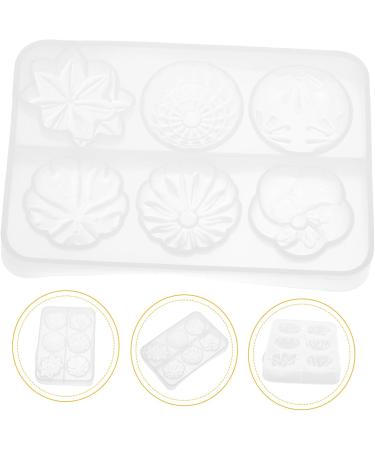 Hohopeti Silicone Mold Biscuit Mold Cooking Supplies Mold for Cooking Lovely Mold Crystal Epoxy 9x6.2cm As Shown - Buy Online on GoSupps.com