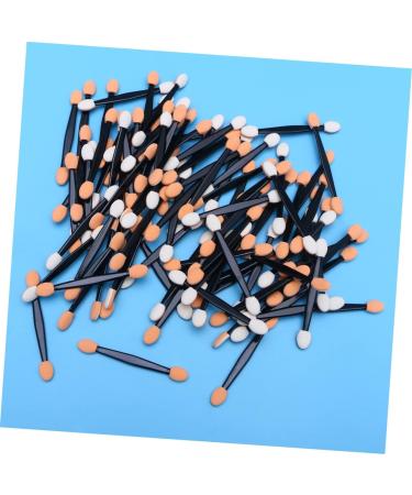 Beavorty 100pcs Sponge Brush Disposable Single Used Dual Sided Safe Soft Portable Makeup Tools Eyeshadow Cotton Swab Eyeshadow Brush for Women Ladies - Buy Online on GoSupps.com